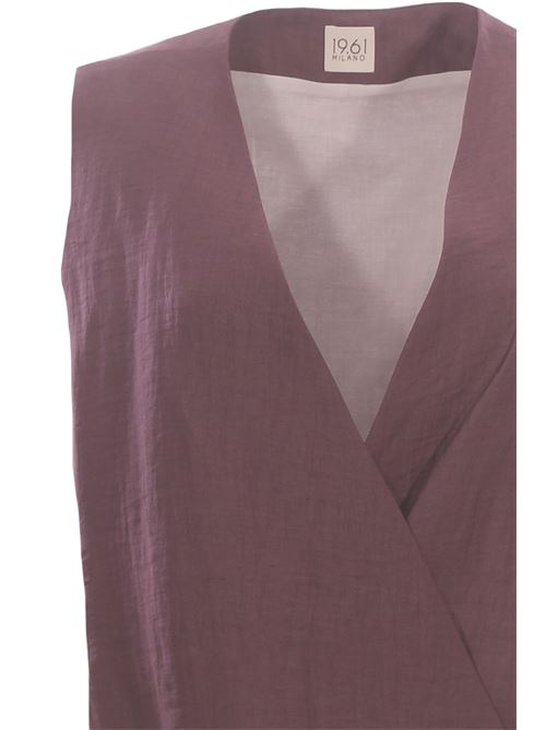 wrap linen blouse 1961 MILANO | BERENICE380
